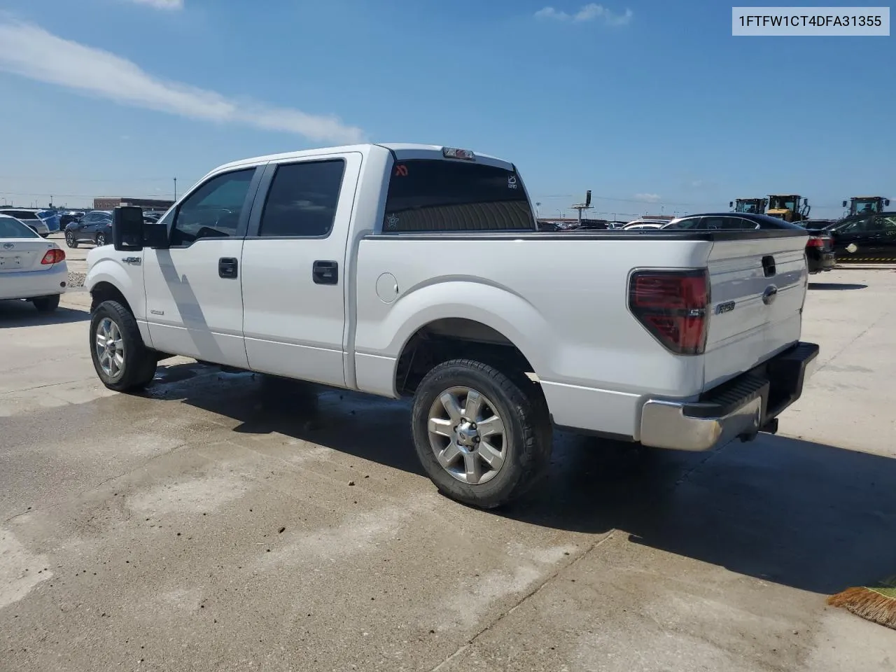 2013 Ford F150 Supercrew VIN: 1FTFW1CT4DFA31355 Lot: 72938704