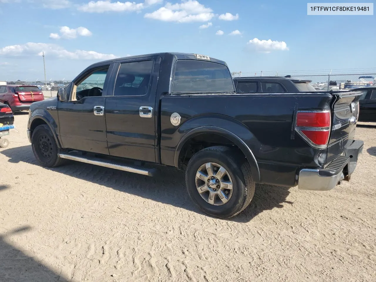 2013 Ford F150 Supercrew VIN: 1FTFW1CF8DKE19481 Lot: 72977414