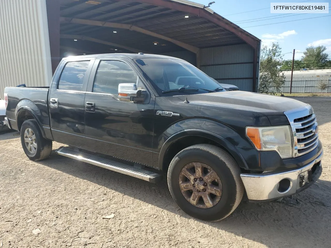 2013 Ford F150 Supercrew VIN: 1FTFW1CF8DKE19481 Lot: 72977414