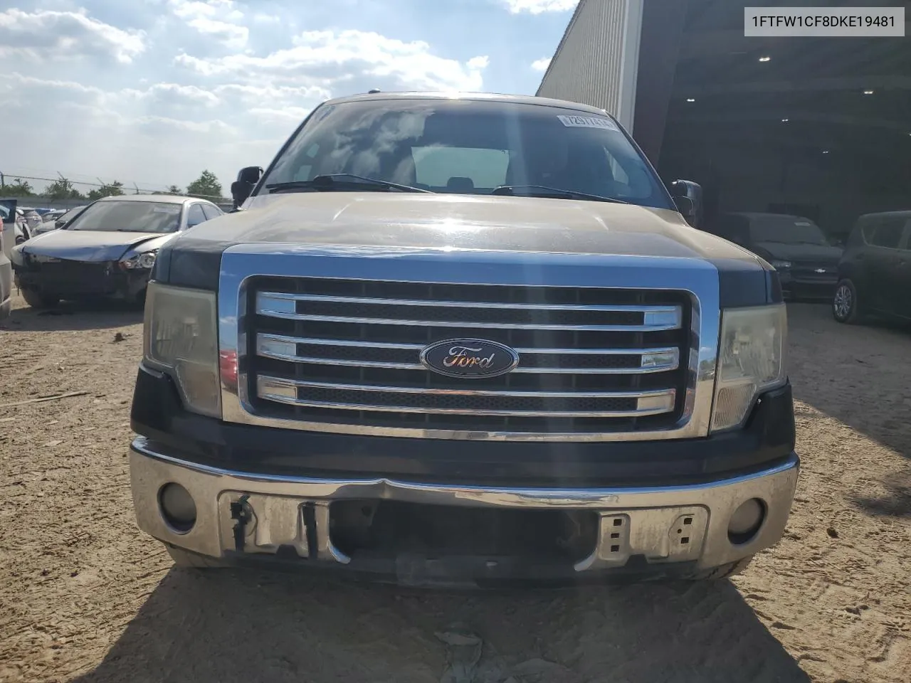 2013 Ford F150 Supercrew VIN: 1FTFW1CF8DKE19481 Lot: 72977414