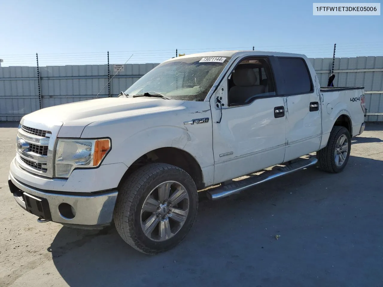 1FTFW1ET3DKE05006 2013 Ford F150 Supercrew