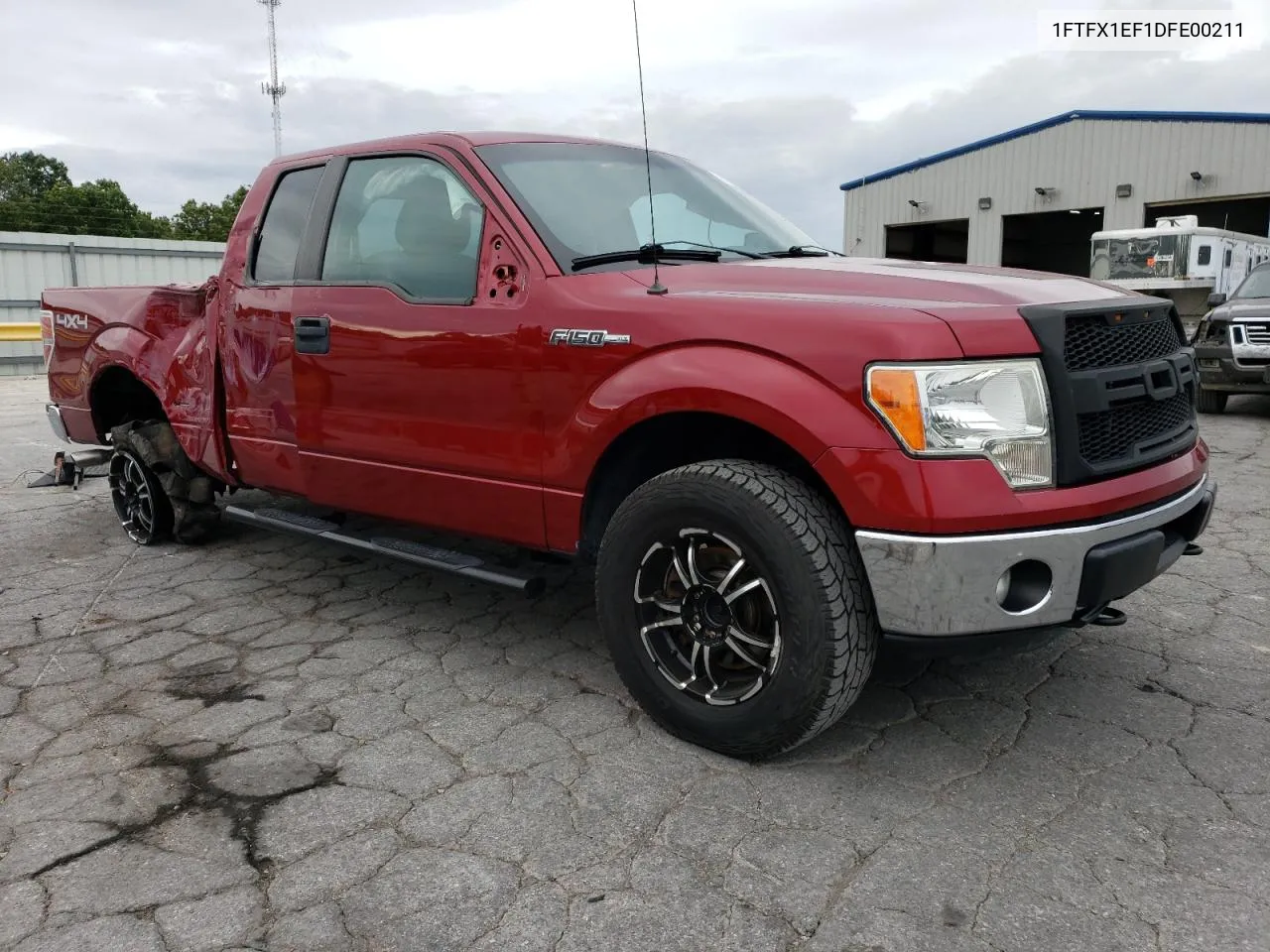 1FTFX1EF1DFE00211 2013 Ford F150 Super Cab