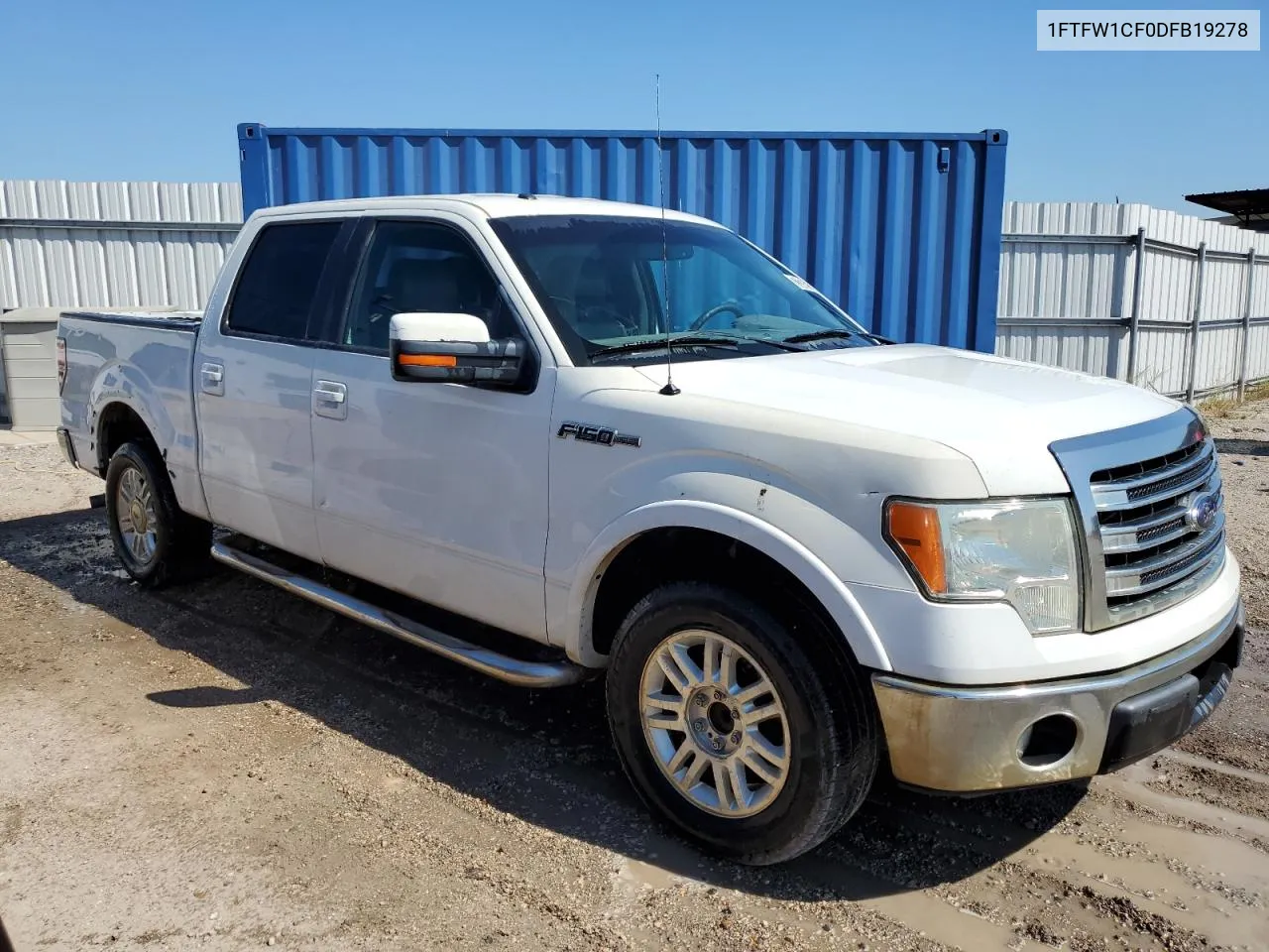 2013 Ford F150 Supercrew VIN: 1FTFW1CF0DFB19278 Lot: 73352504