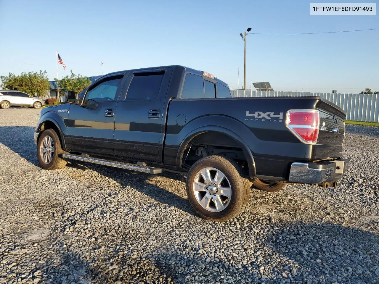 2013 Ford F150 Supercrew VIN: 1FTFW1EF8DFD91493 Lot: 73376254