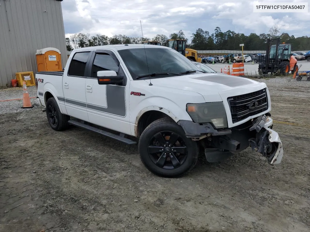 2013 Ford F150 Supercrew VIN: 1FTFW1CF1DFA50407 Lot: 73565134