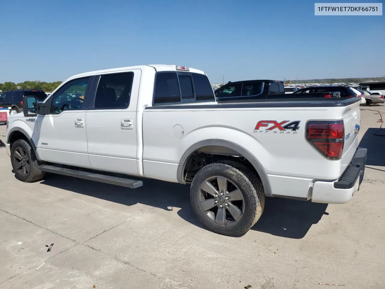 1FTFW1ET7DKF66751 2013 Ford F150 Supercrew