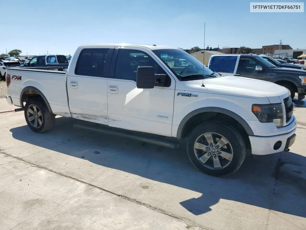 2013 Ford F150 Supercrew VIN: 1FTFW1ET7DKF66751 Lot: 73601694