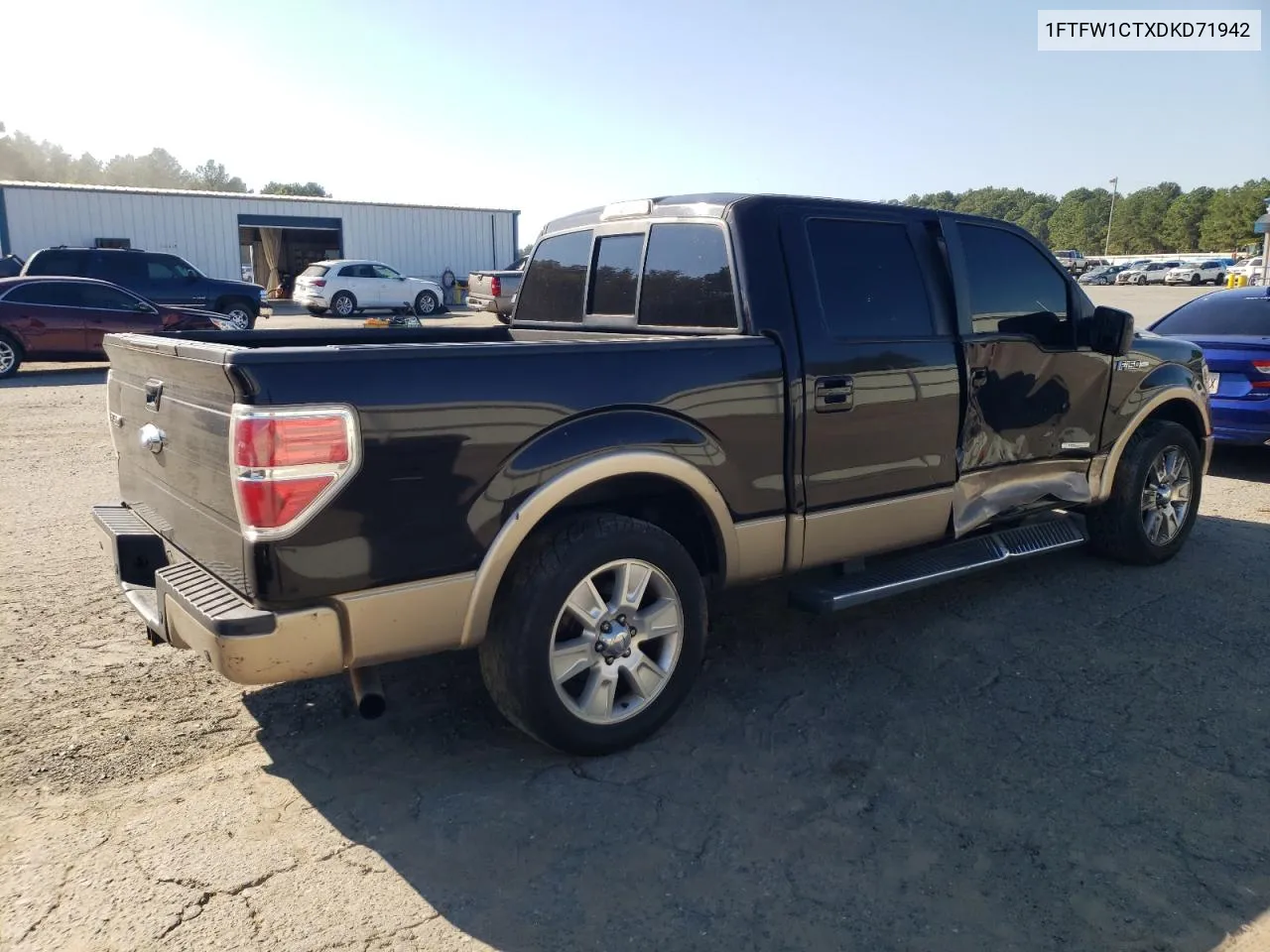 2013 Ford F150 Supercrew VIN: 1FTFW1CTXDKD71942 Lot: 73650504