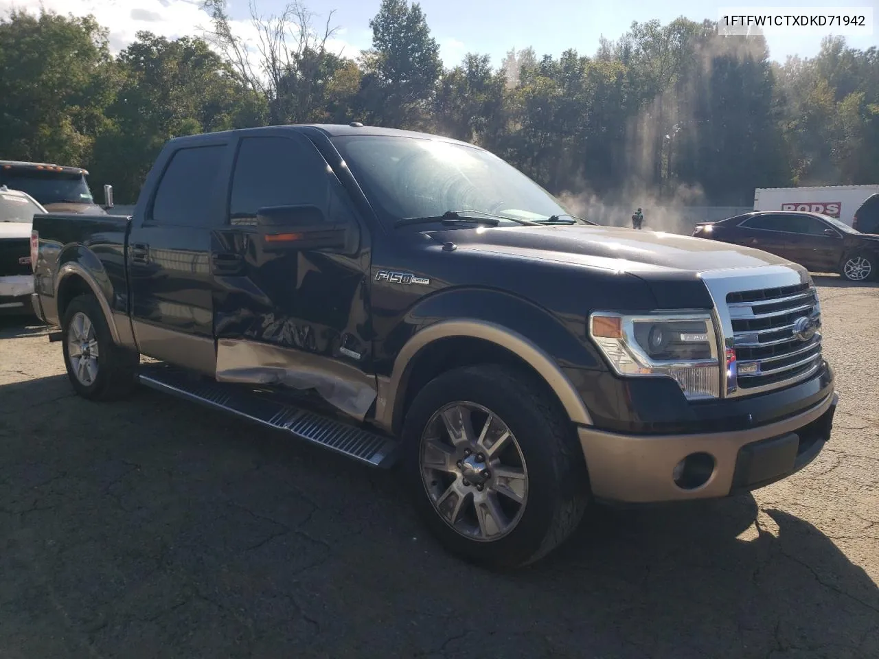 2013 Ford F150 Supercrew VIN: 1FTFW1CTXDKD71942 Lot: 73650504