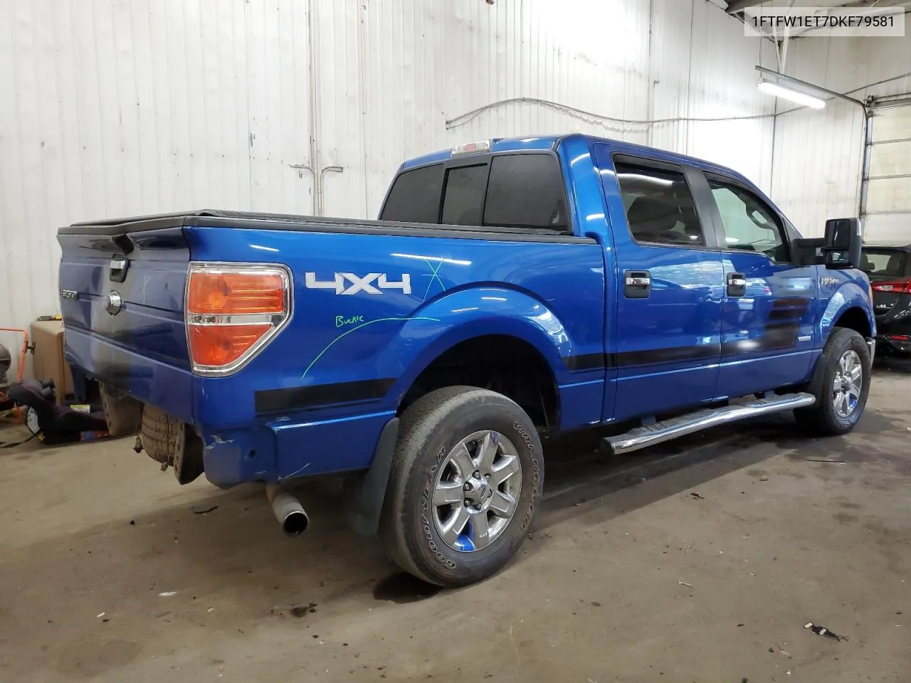 2013 Ford F150 Supercrew VIN: 1FTFW1ET7DKF79581 Lot: 73665984