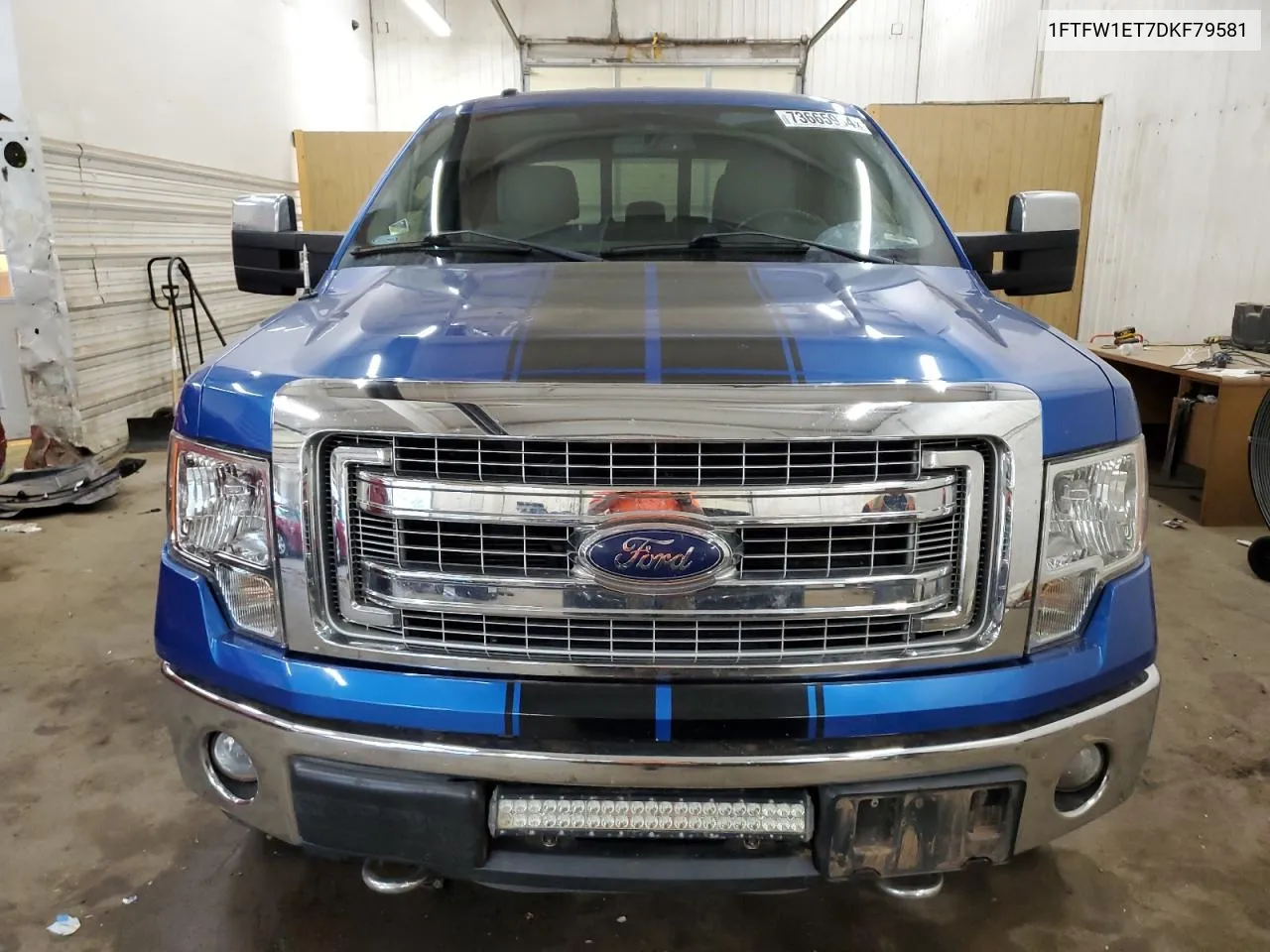 1FTFW1ET7DKF79581 2013 Ford F150 Supercrew