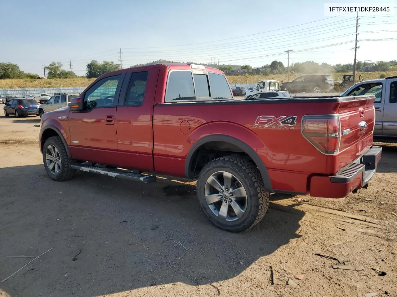 2013 Ford F150 Super Cab VIN: 1FTFX1ET1DKF28445 Lot: 73724204