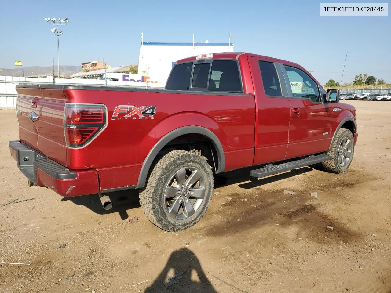 1FTFX1ET1DKF28445 2013 Ford F150 Super Cab