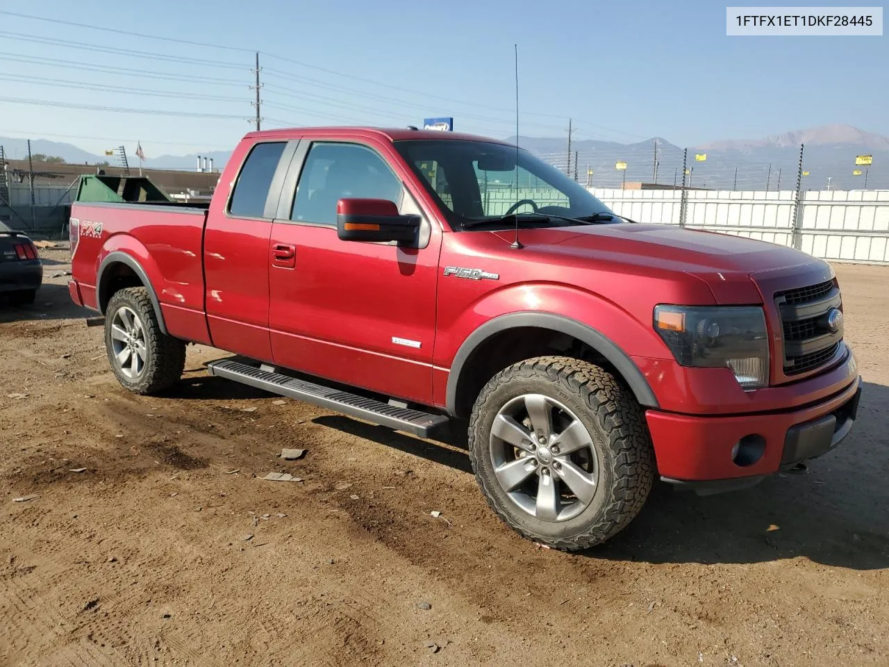 2013 Ford F150 Super Cab VIN: 1FTFX1ET1DKF28445 Lot: 73724204