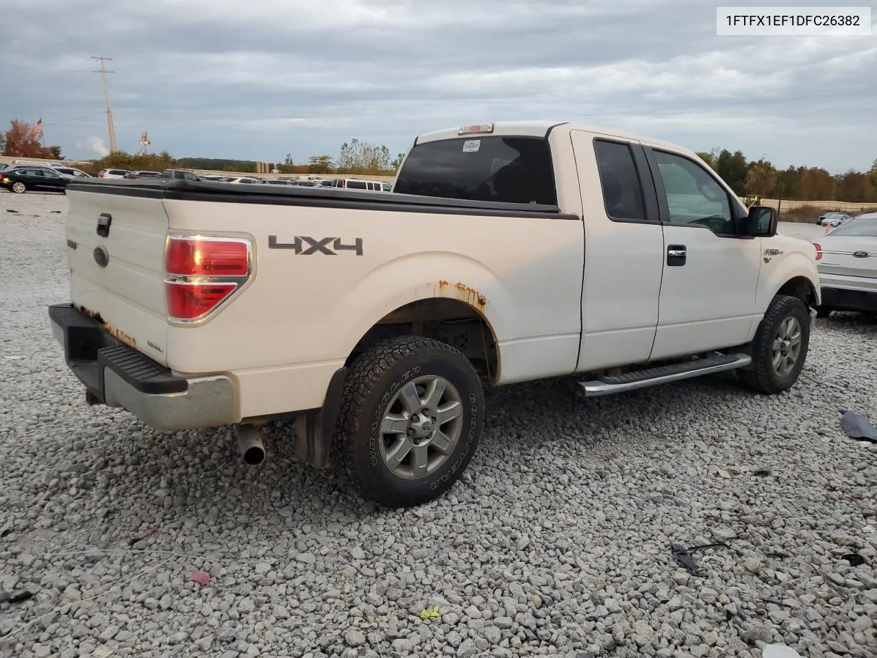 2013 Ford F150 Super Cab VIN: 1FTFX1EF1DFC26382 Lot: 73793884