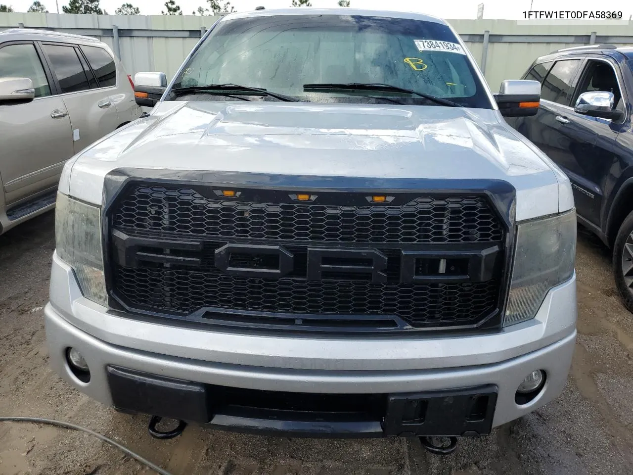 2013 Ford F150 Supercrew VIN: 1FTFW1ET0DFA58369 Lot: 73841934