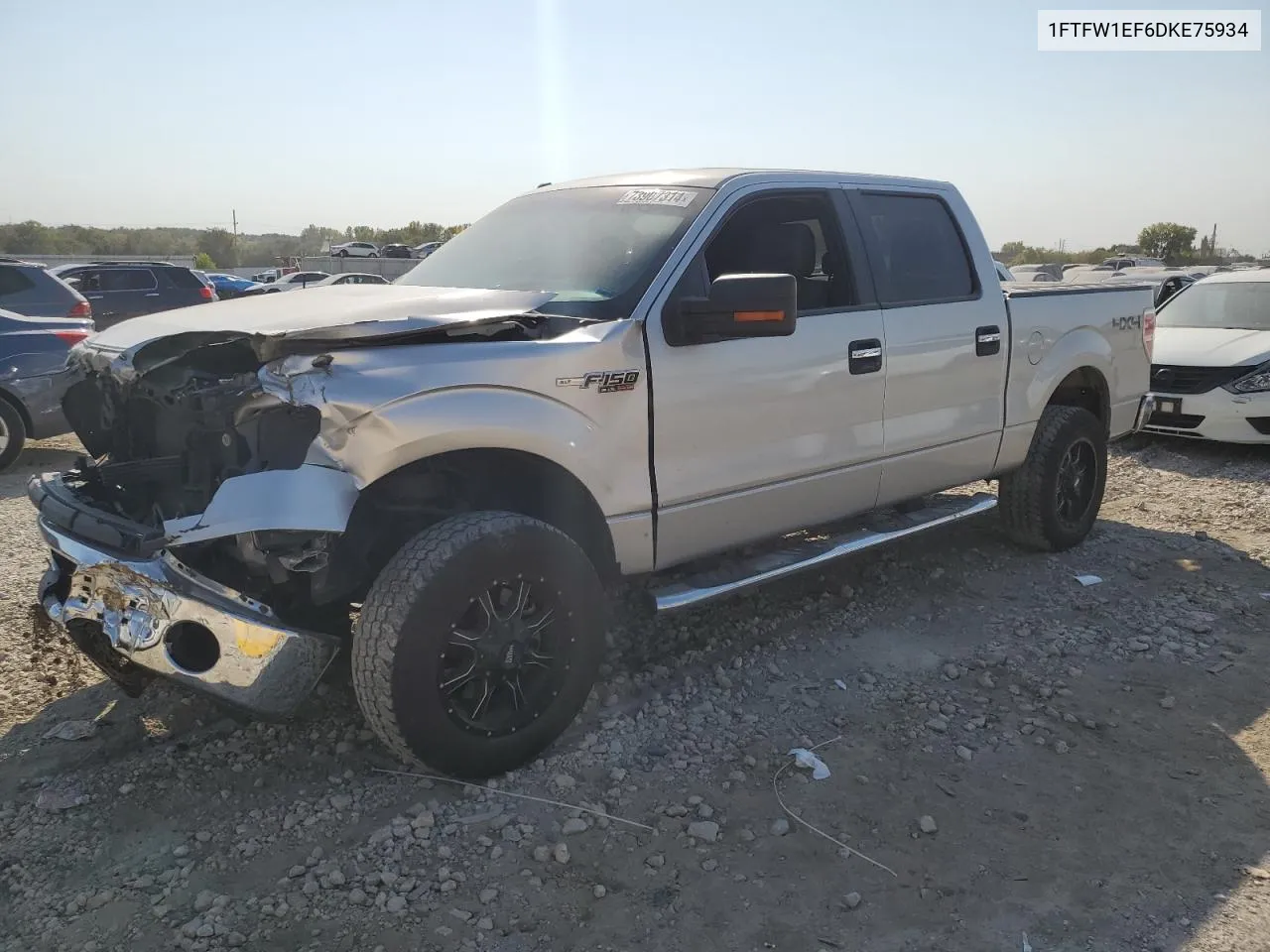 1FTFW1EF6DKE75934 2013 Ford F150 Supercrew