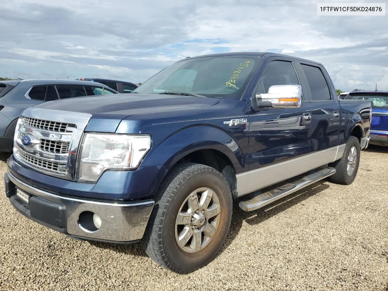 2013 Ford F150 Supercrew VIN: 1FTFW1CF5DKD24876 Lot: 73938454