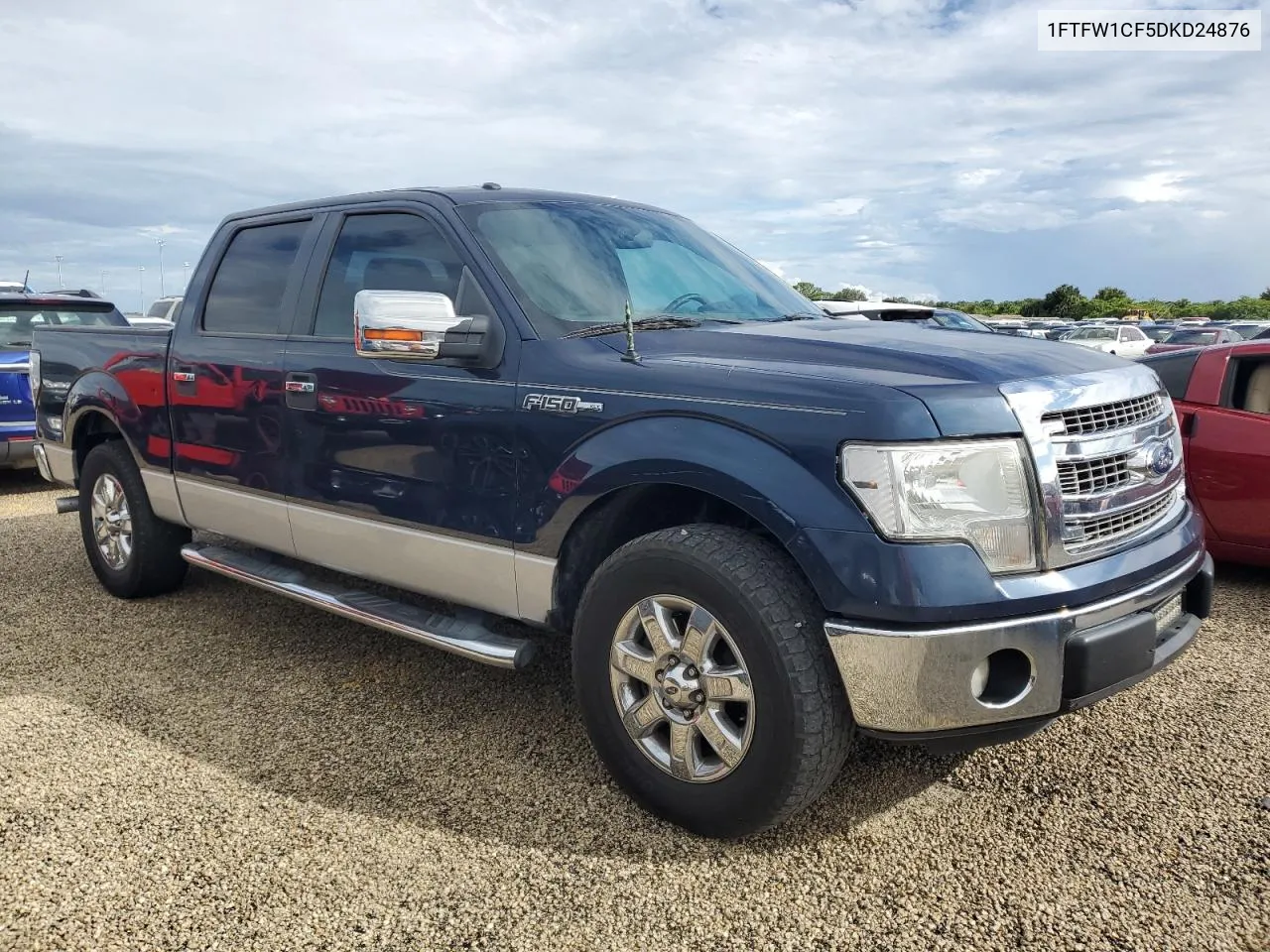 2013 Ford F150 Supercrew VIN: 1FTFW1CF5DKD24876 Lot: 73938454