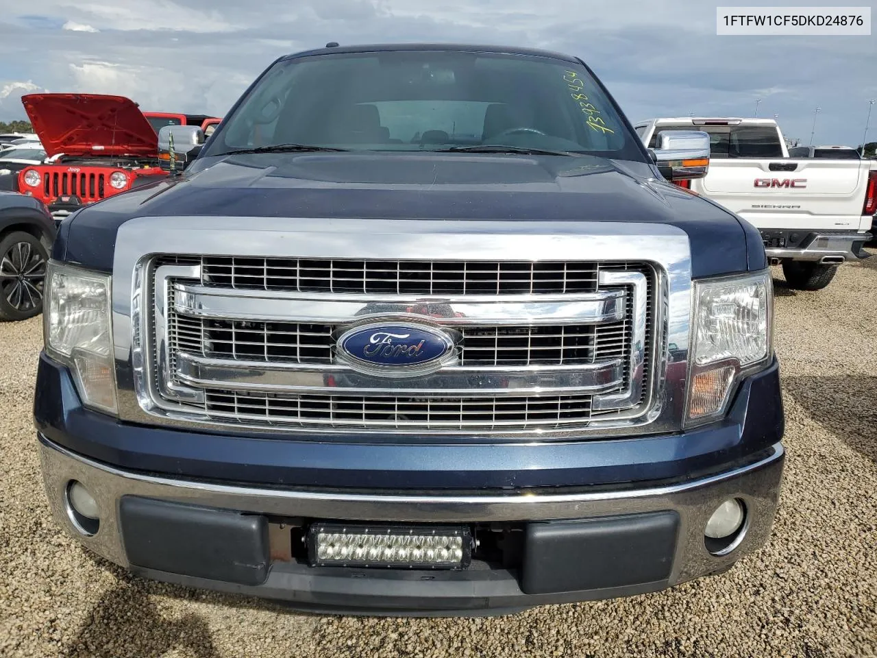 2013 Ford F150 Supercrew VIN: 1FTFW1CF5DKD24876 Lot: 73938454