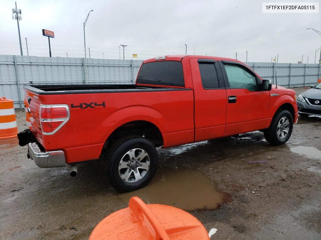 2013 Ford F150 Super Cab VIN: 1FTFX1EF2DFA05115 Lot: 74301284