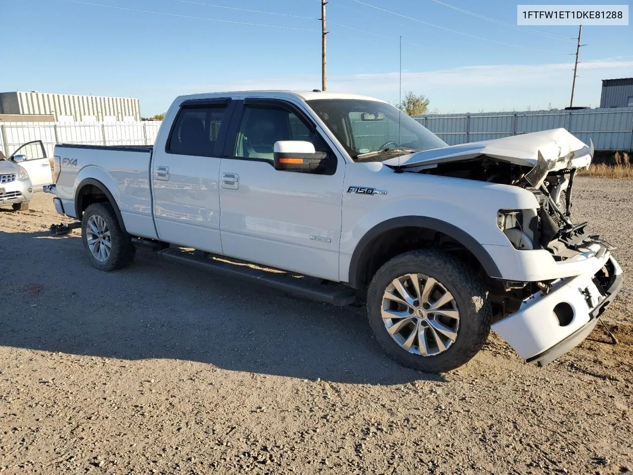 2013 Ford F150 Supercrew VIN: 1FTFW1ET1DKE81288 Lot: 74375334