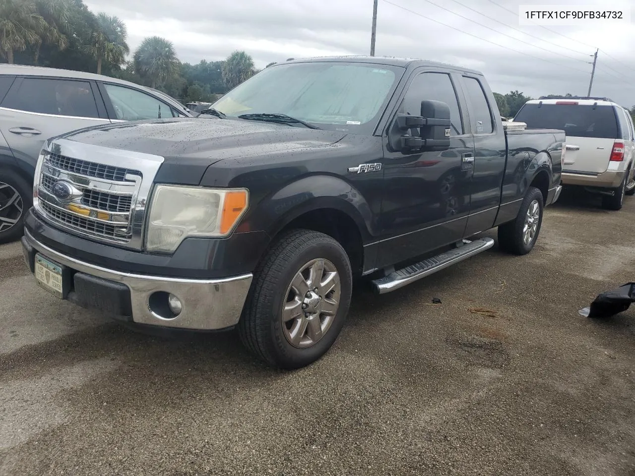 2013 Ford F150 Super Cab VIN: 1FTFX1CF9DFB34732 Lot: 74432044