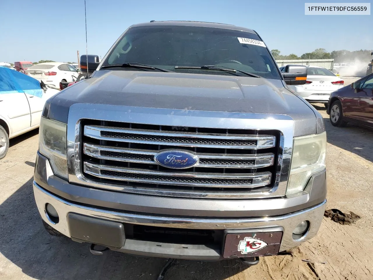 2013 Ford F150 Supercrew VIN: 1FTFW1ET9DFC56559 Lot: 74458334