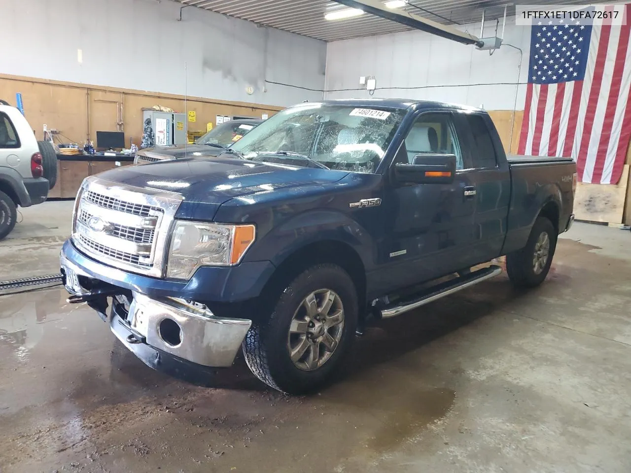 2013 Ford F150 Super Cab VIN: 1FTFX1ET1DFA72617 Lot: 74601214