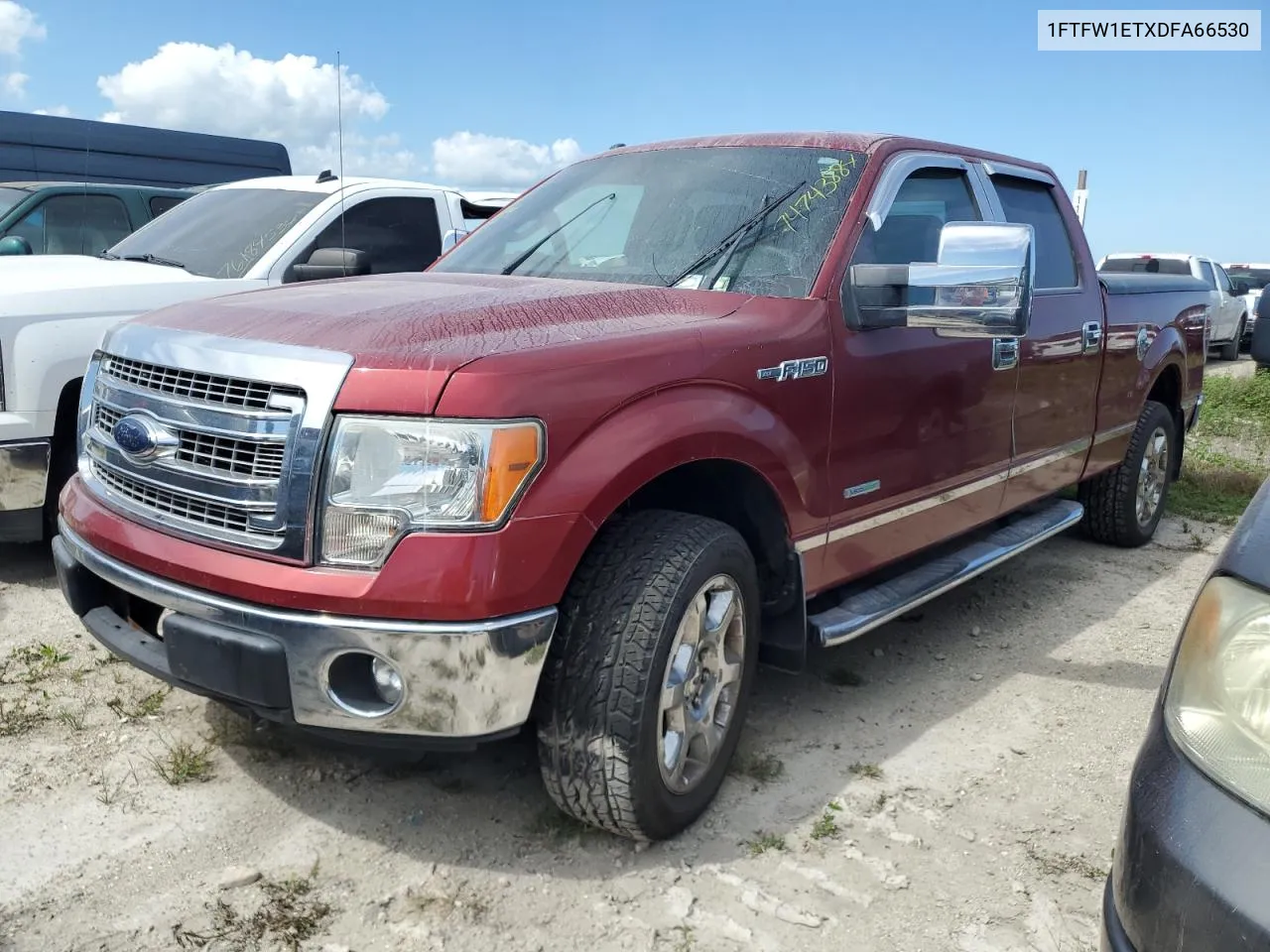 2013 Ford F150 Supercrew VIN: 1FTFW1ETXDFA66530 Lot: 74743884