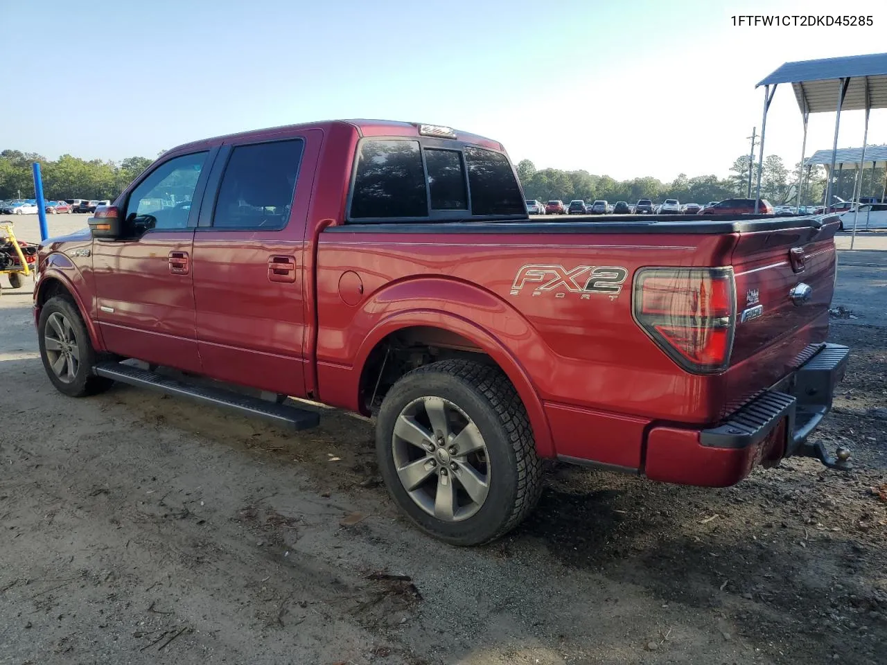 2013 Ford F150 Supercrew VIN: 1FTFW1CT2DKD45285 Lot: 74774024