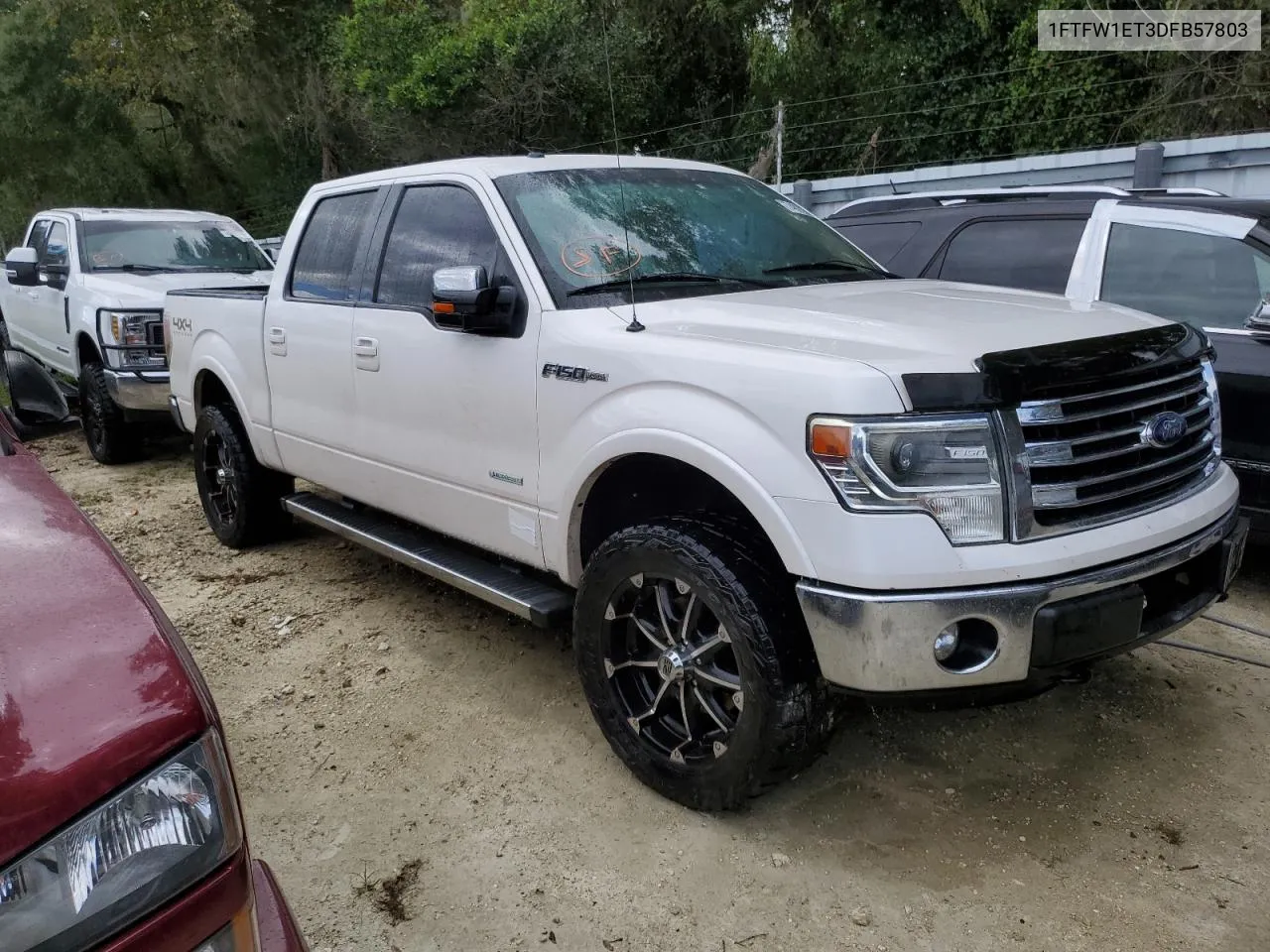 2013 Ford F150 Supercrew VIN: 1FTFW1ET3DFB57803 Lot: 74820264