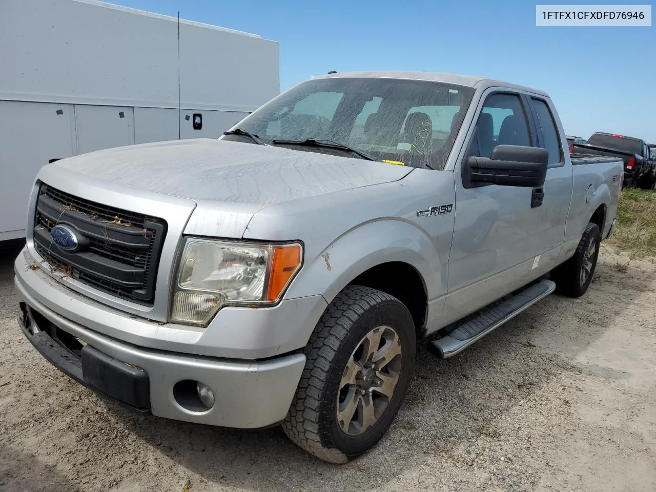 2013 Ford F150 Super Cab VIN: 1FTFX1CFXDFD76946 Lot: 75089784