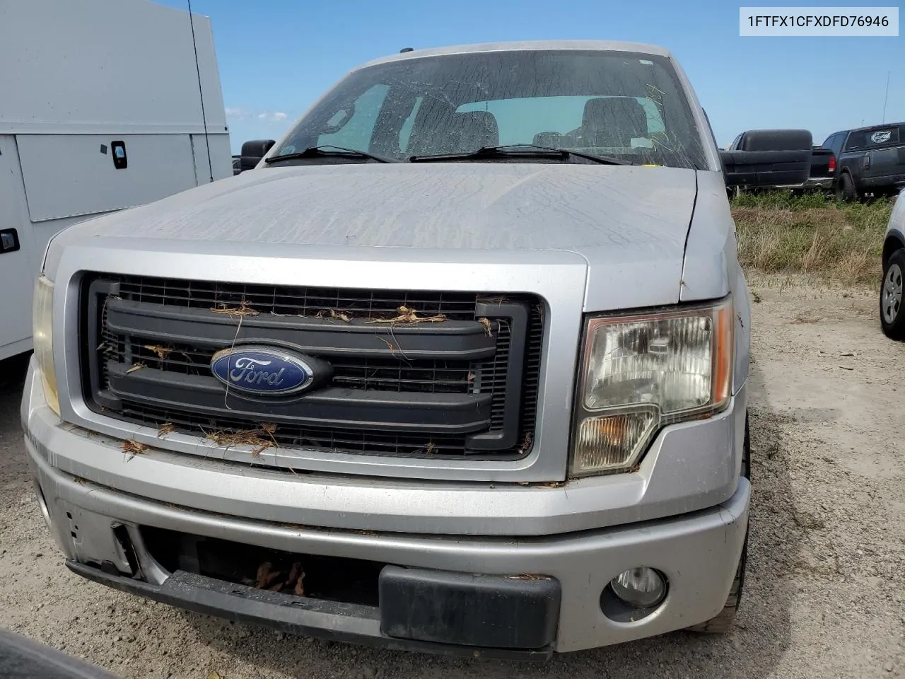 2013 Ford F150 Super Cab VIN: 1FTFX1CFXDFD76946 Lot: 75089784