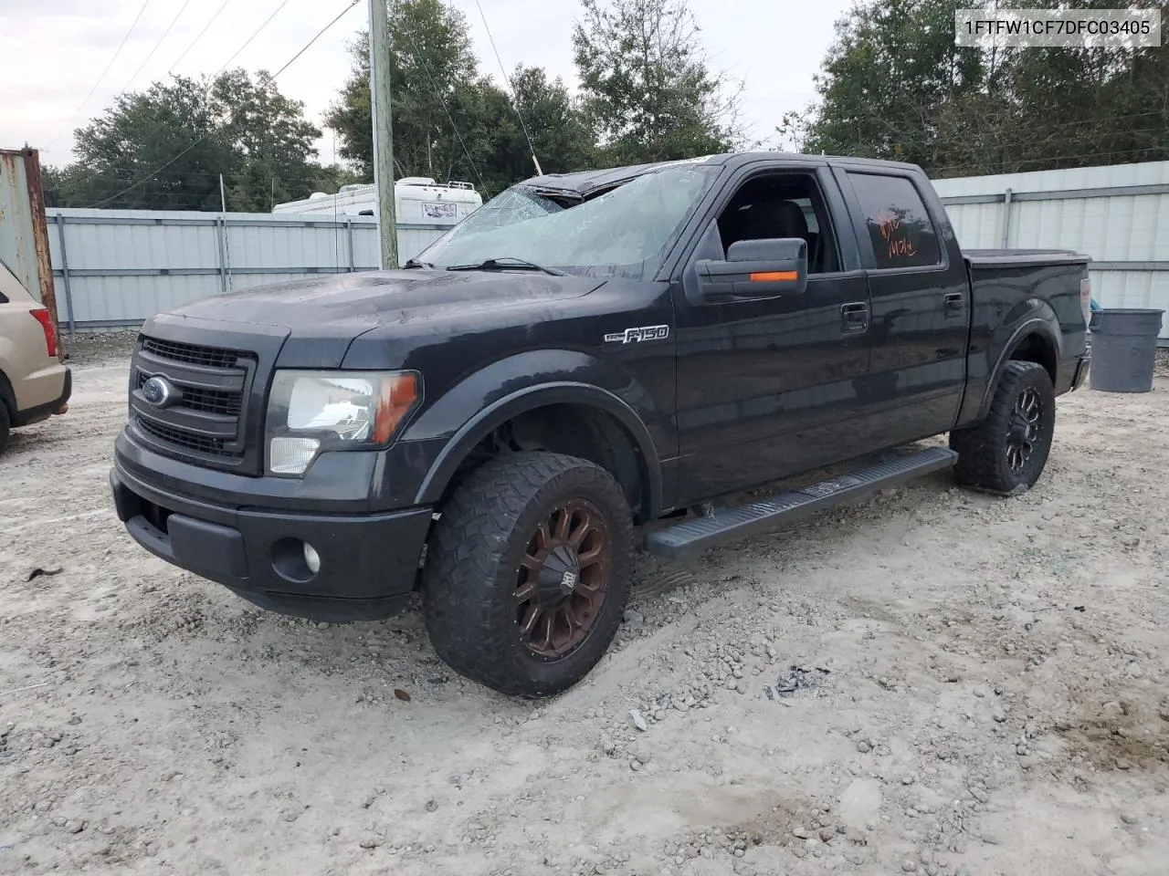 1FTFW1CF7DFC03405 2013 Ford F150 Supercrew