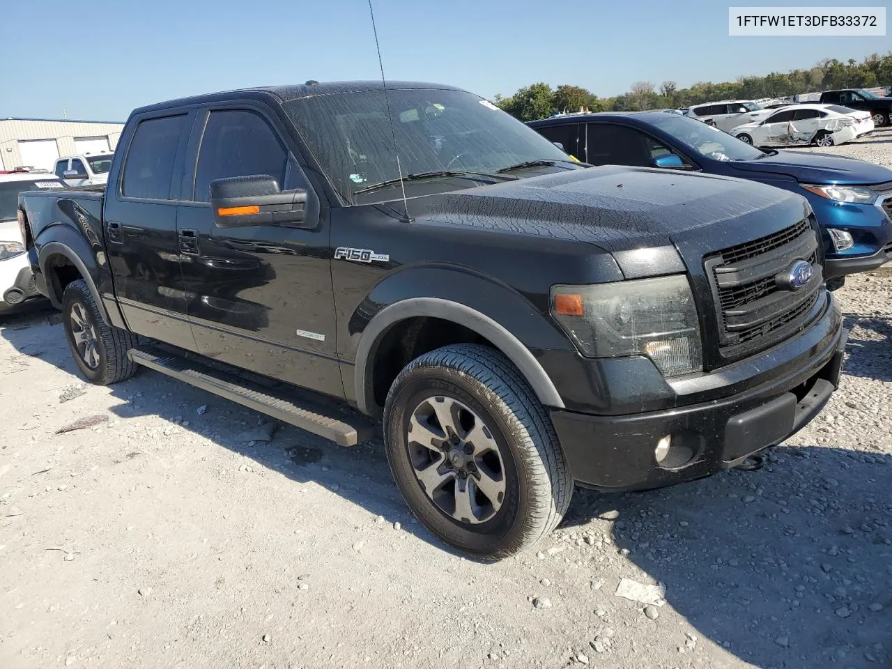 2013 Ford F150 Supercrew VIN: 1FTFW1ET3DFB33372 Lot: 75161694