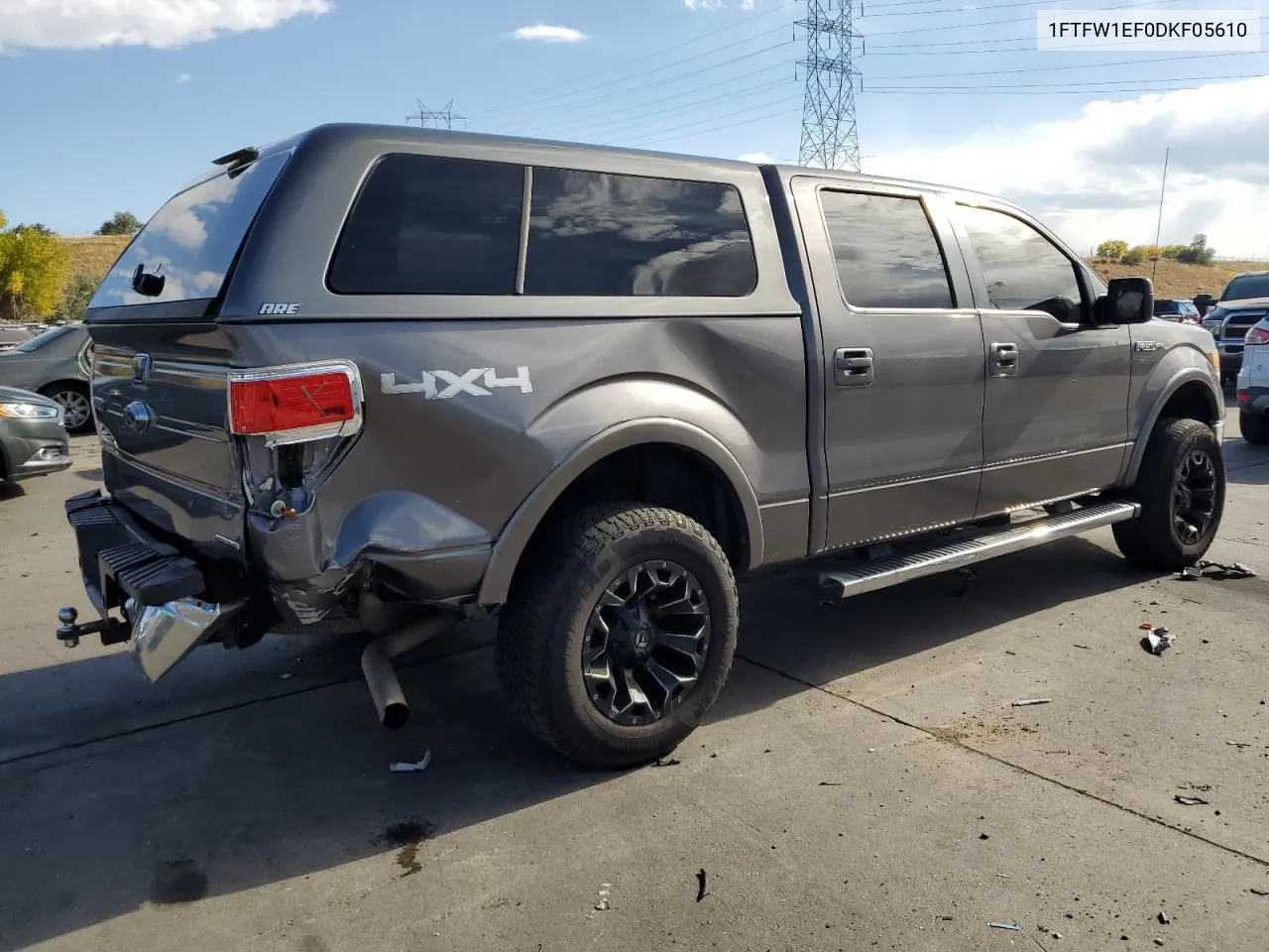 2013 Ford F150 Supercrew VIN: 1FTFW1EF0DKF05610 Lot: 75343524