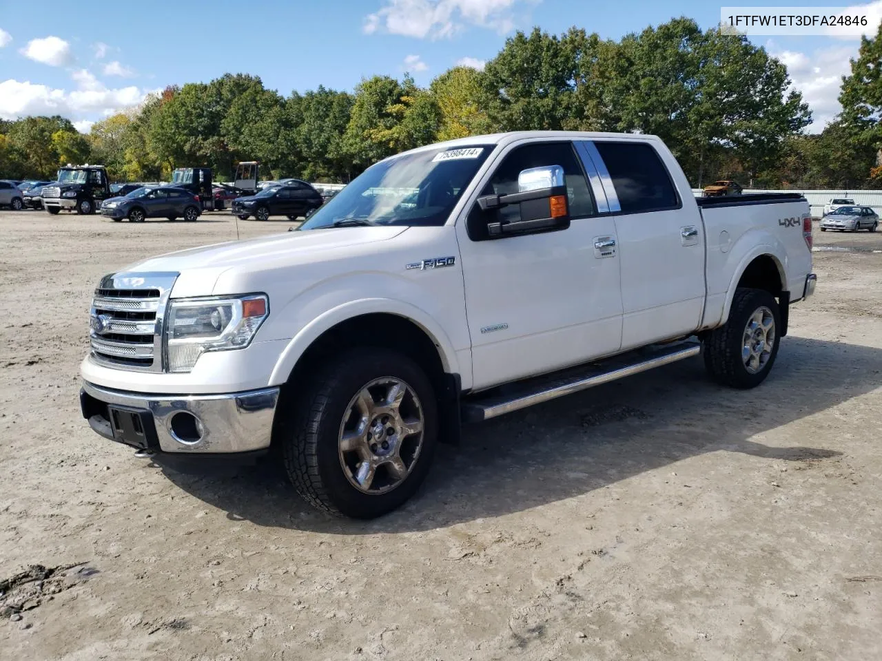 1FTFW1ET3DFA24846 2013 Ford F150 Supercrew