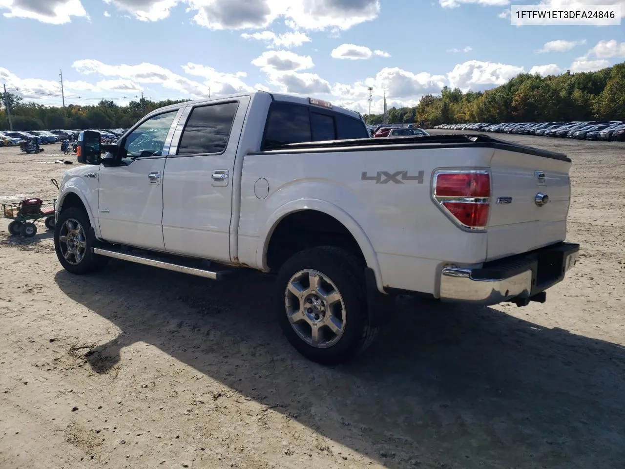 2013 Ford F150 Supercrew VIN: 1FTFW1ET3DFA24846 Lot: 75398414