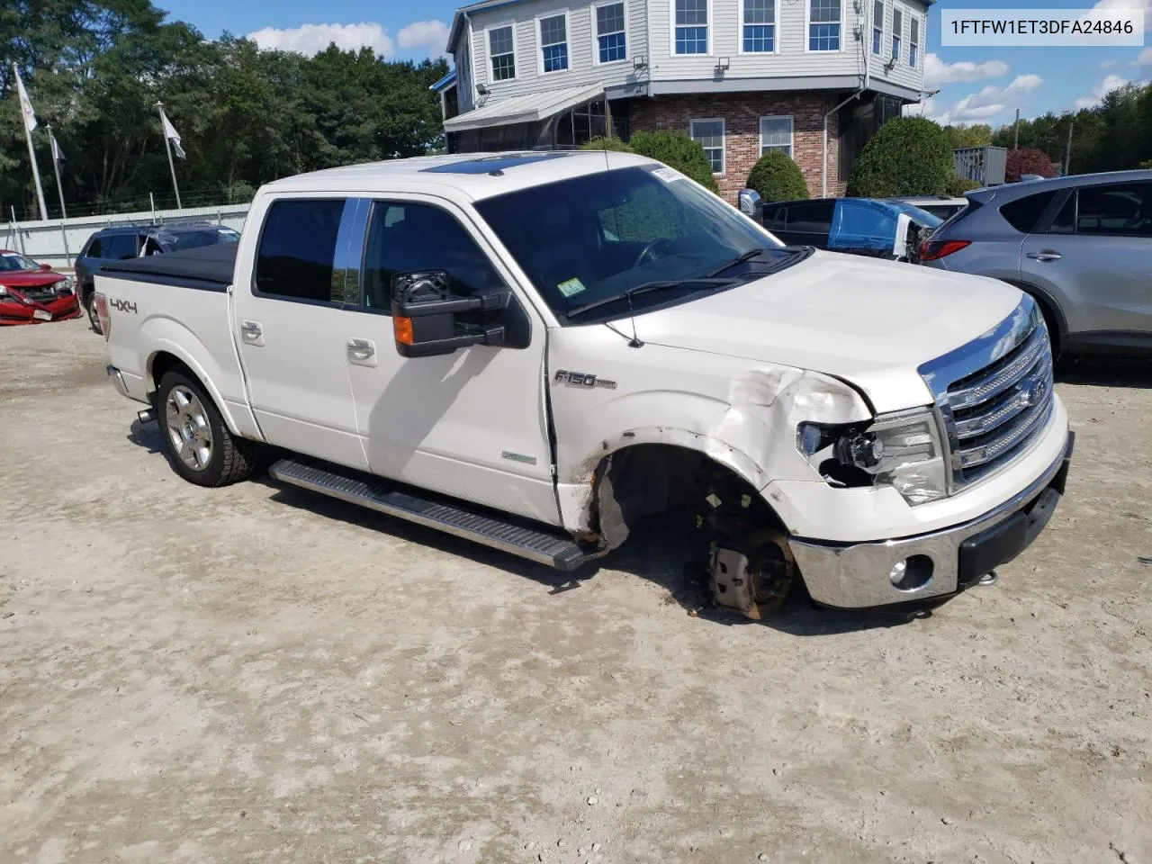 2013 Ford F150 Supercrew VIN: 1FTFW1ET3DFA24846 Lot: 75398414