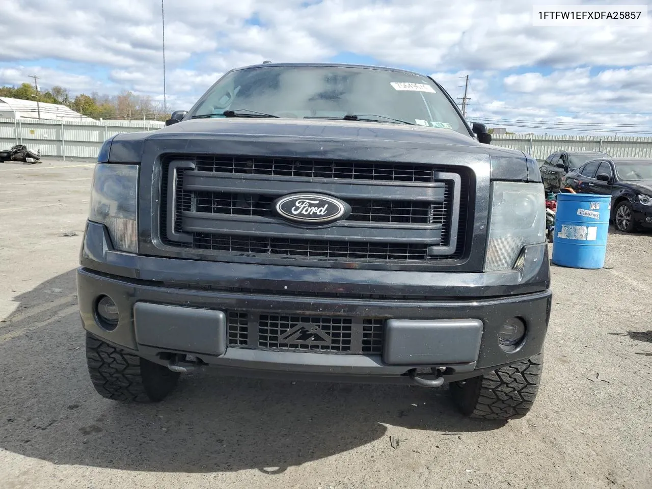 2013 Ford F150 Supercrew VIN: 1FTFW1EFXDFA25857 Lot: 75649674