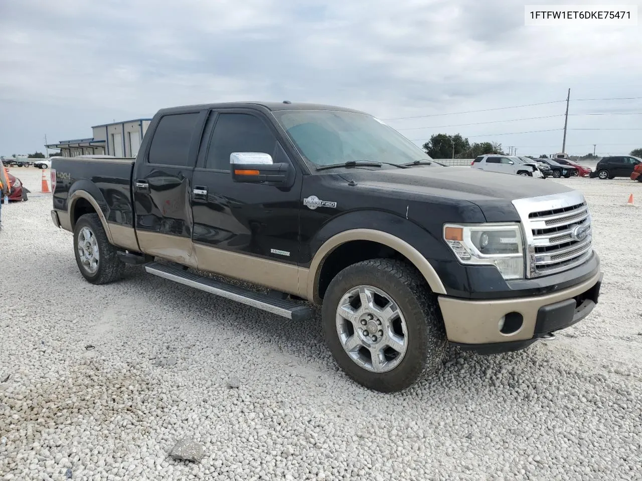 2013 Ford F150 Supercrew VIN: 1FTFW1ET6DKE75471 Lot: 75681564