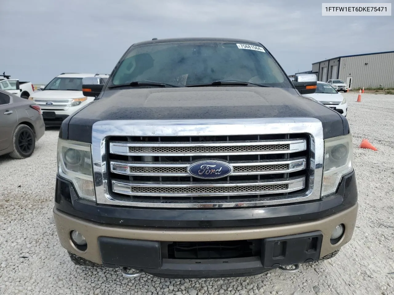 2013 Ford F150 Supercrew VIN: 1FTFW1ET6DKE75471 Lot: 75681564