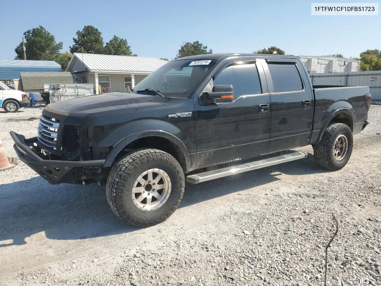 1FTFW1CF1DFB51723 2013 Ford F150 Supercrew