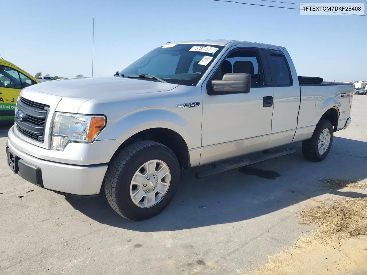 2013 Ford F150 Super Cab VIN: 1FTEX1CM7DKF28408 Lot: 75730154