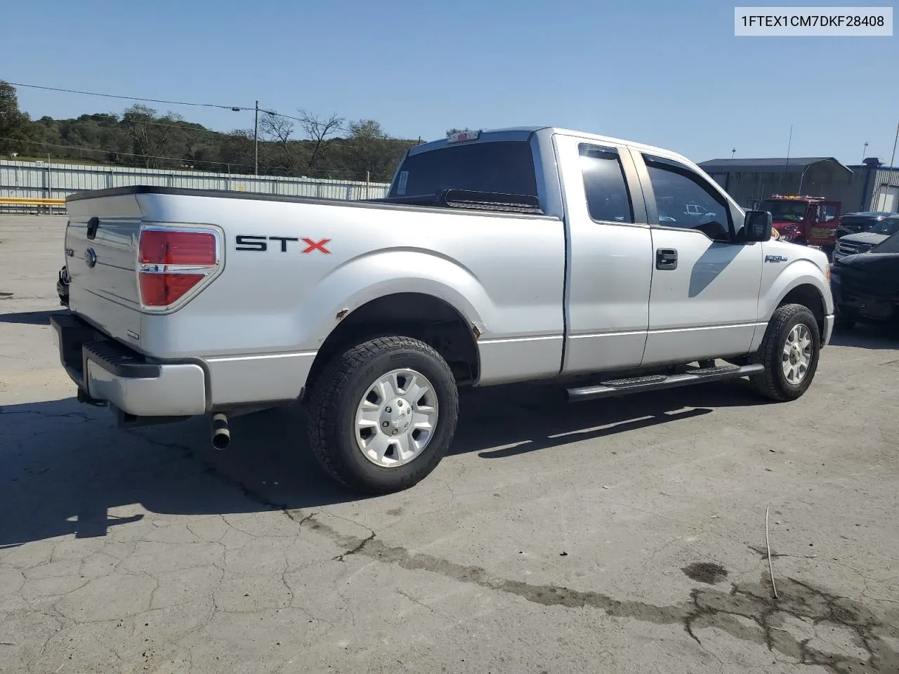 2013 Ford F150 Super Cab VIN: 1FTEX1CM7DKF28408 Lot: 75730154