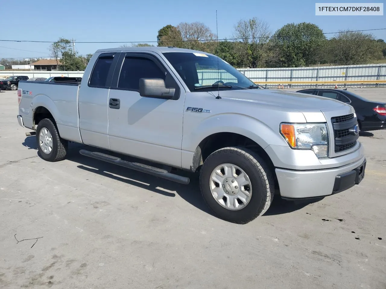 2013 Ford F150 Super Cab VIN: 1FTEX1CM7DKF28408 Lot: 75730154