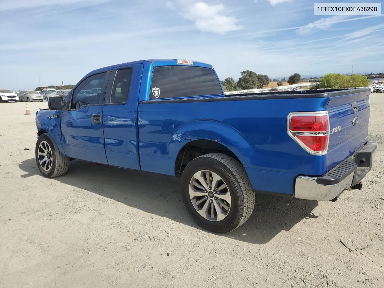 2013 Ford F150 Super Cab VIN: 1FTFX1CFXDFA38298 Lot: 75764744