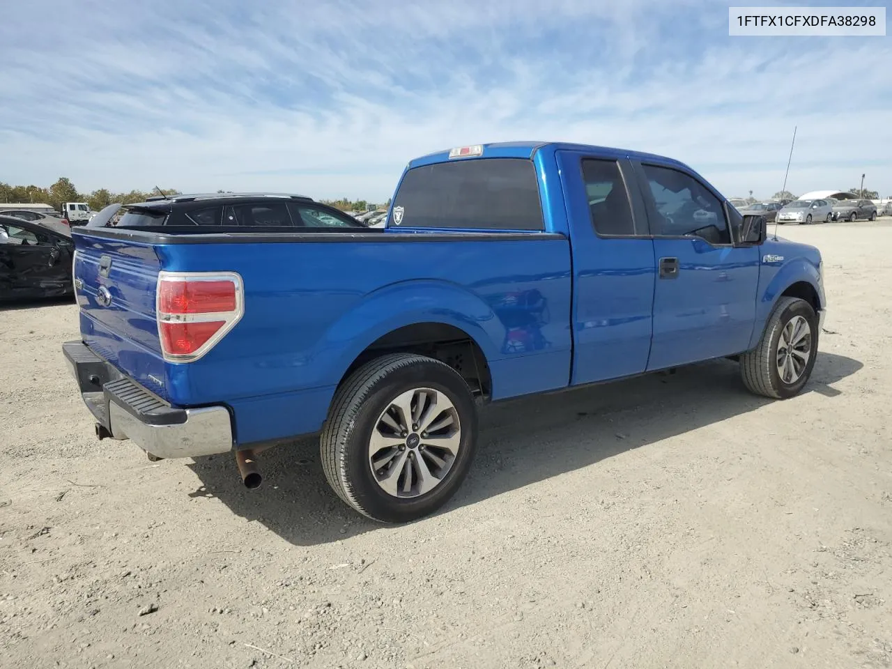 1FTFX1CFXDFA38298 2013 Ford F150 Super Cab