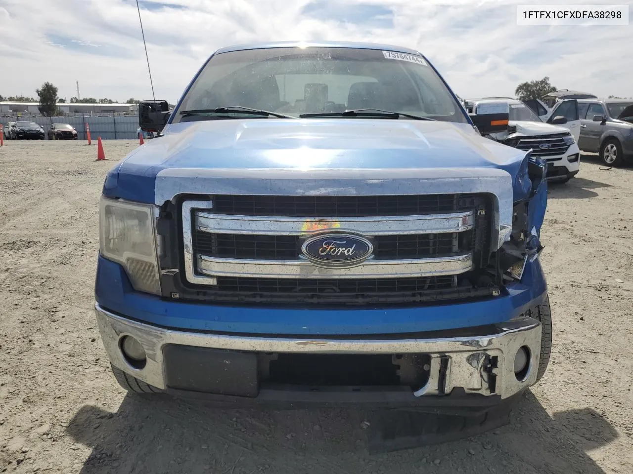 1FTFX1CFXDFA38298 2013 Ford F150 Super Cab